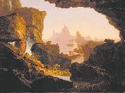 Thomas Cole The Subsiding of the Waters of the Deluge Germany oil painting artist